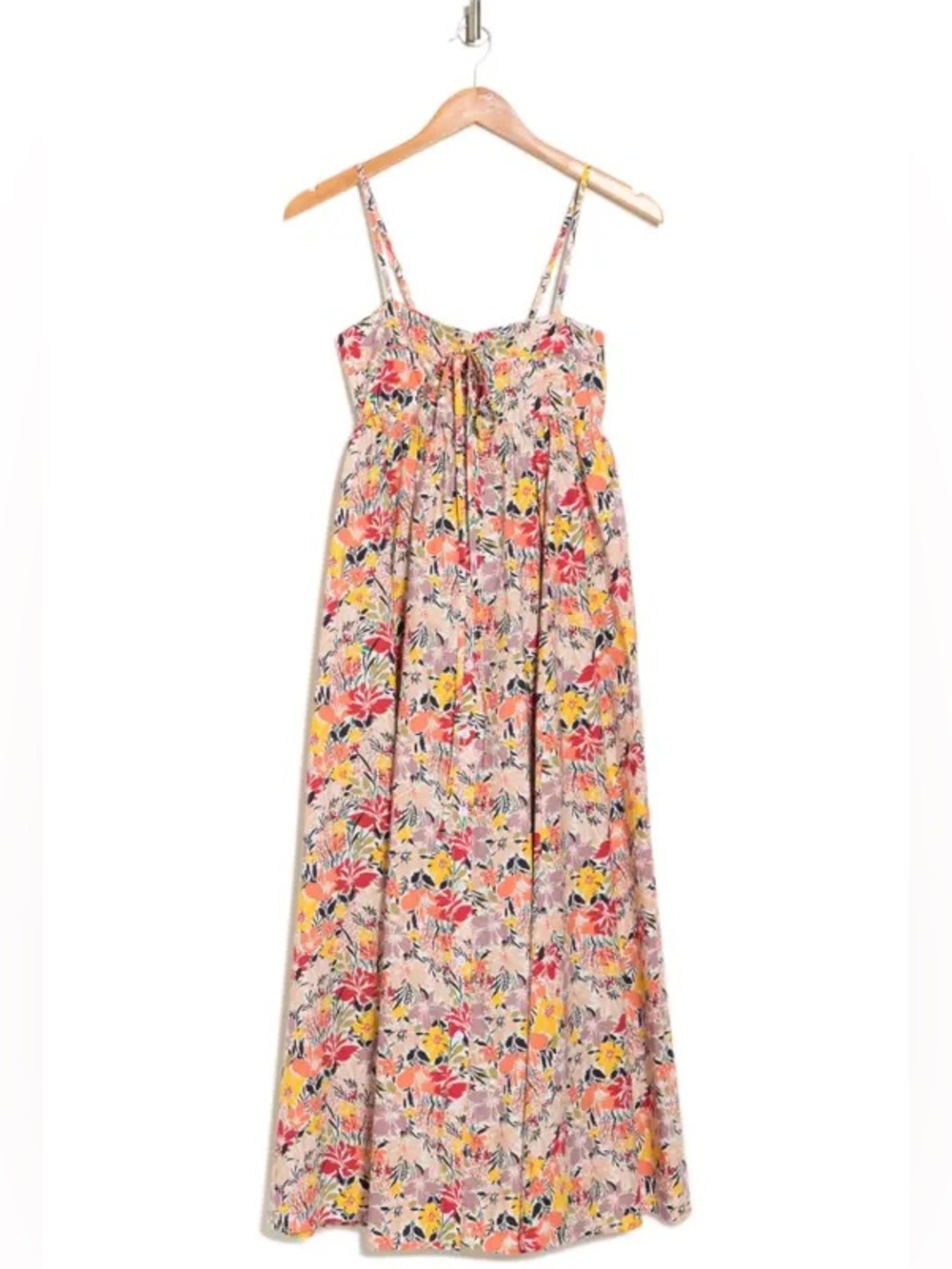Stitchdrop Floral Sleeveless Button Front Maxi Dress XS New